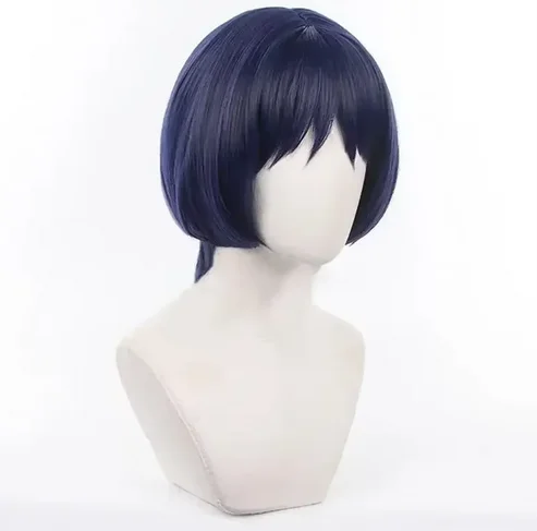 Genshin Impact Scaramouche Cosplay Wig Pre Styled Wigs Heat Resistant Synthetic Halloween for Anime Game Wanderer Cosplay Wigs