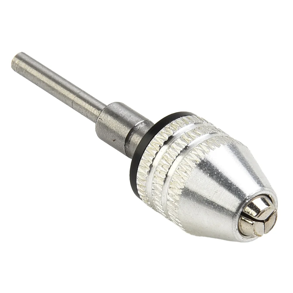 New Keyless Drill Chuck 0.3-3.4mm 3mm Aluminum Alloy Shank Drill Mini Bit Quick Change Adapter Bit Converter Tool