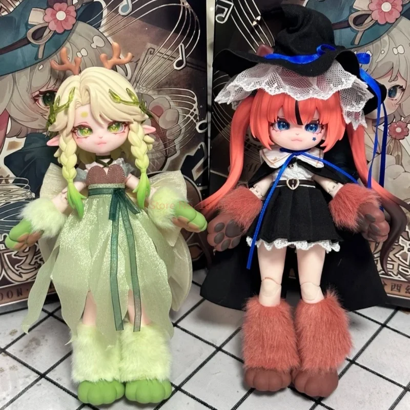 Boneka Movable Luna Seri Moon 12 Titik Mjd Blind Box Mystery Caixa Asli Tersedia, Hiasan Meja, Mainan, Hadiah