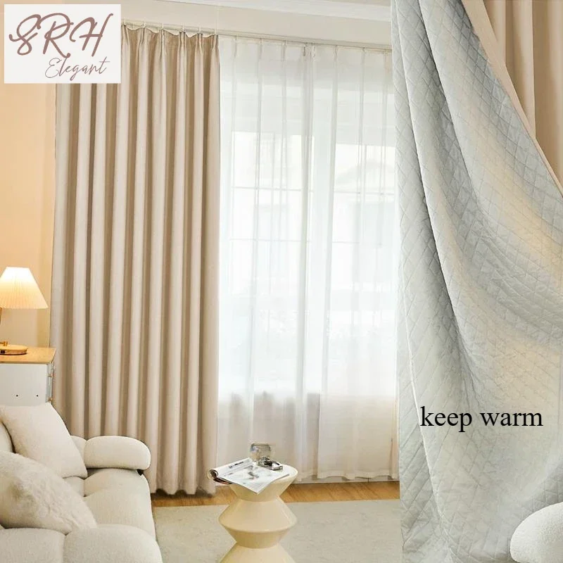 

Sound Insulation Full Shading Thermal Insulation Curtains Sound Absorption Thickened Bedroom Shading Cloth