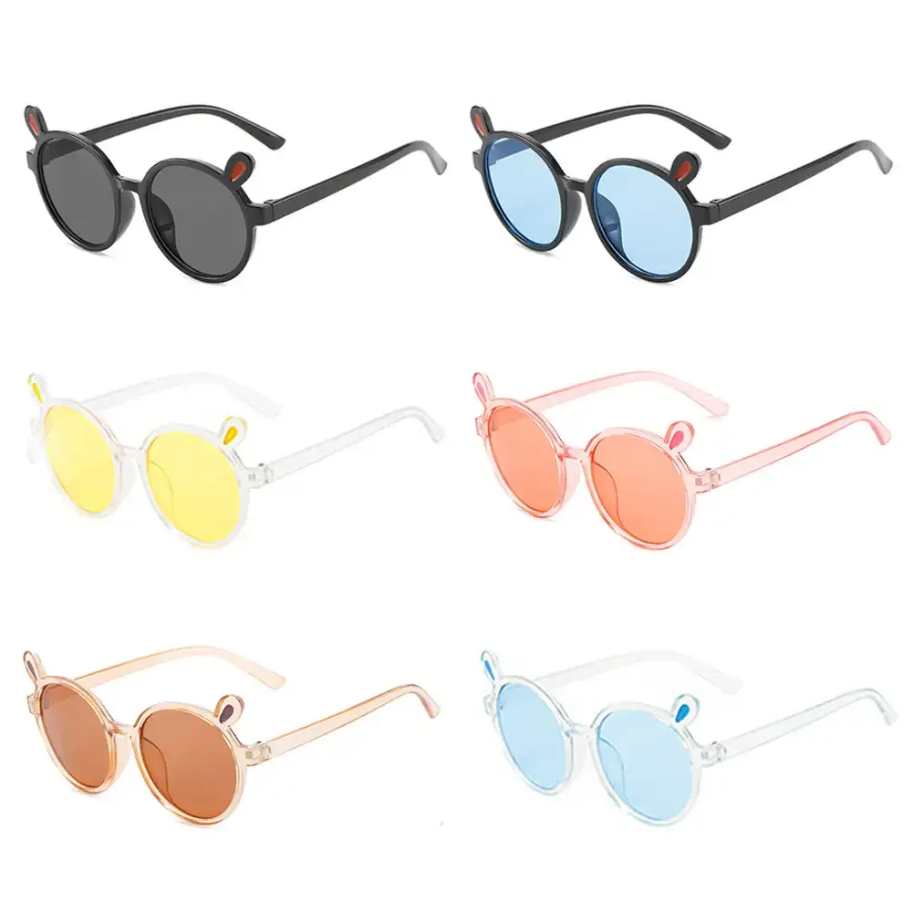 

Children Cute Rabbit Ear Outdoor Sun Protection Sun Glasses Baby Girls Classic Sunglasses Kids Boy UV400 Photography Accessories