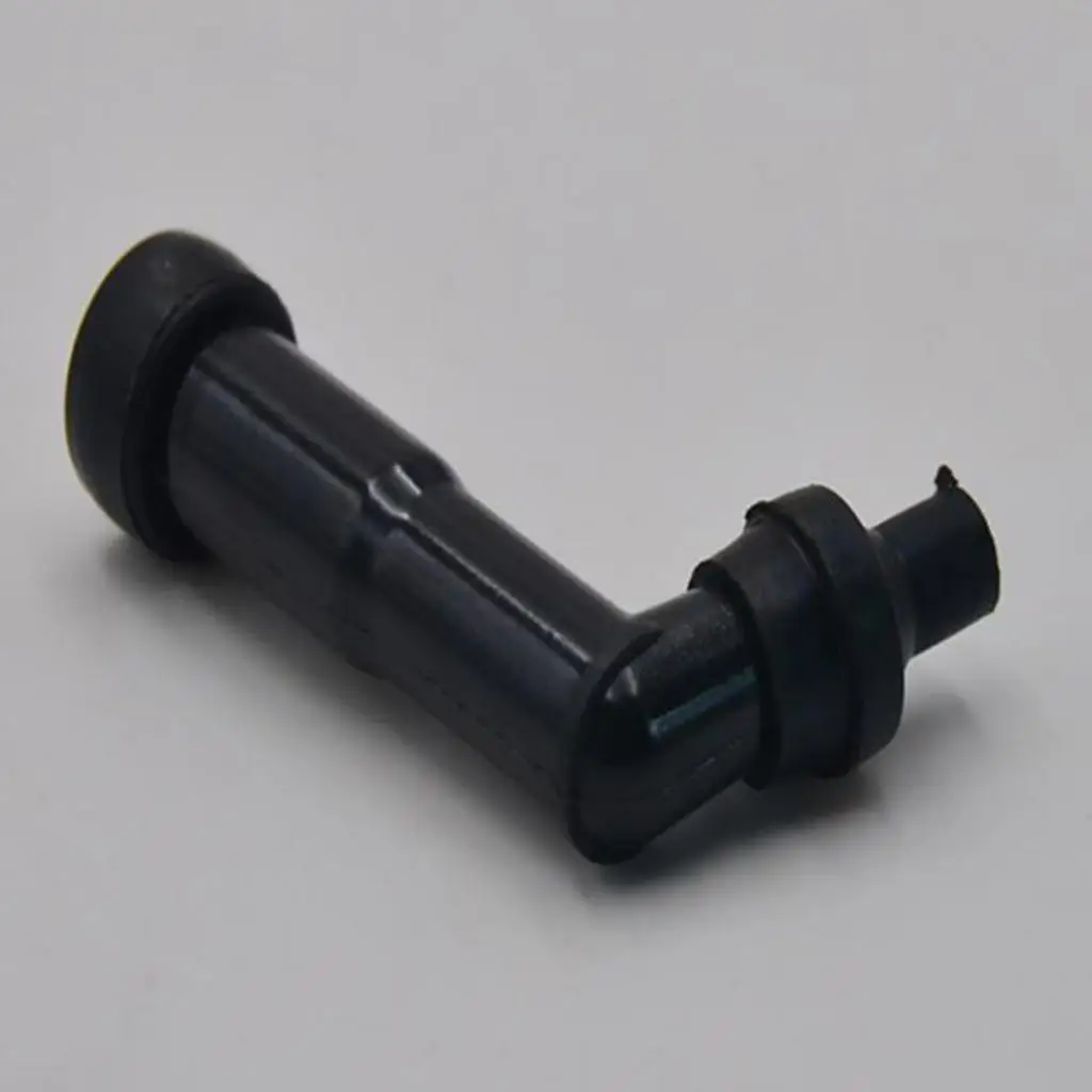 102 Degree Motorcycle Spark Plug Cap Rubber Resistor Cover Motor Accessory for 10mm 12mm Spark Plug