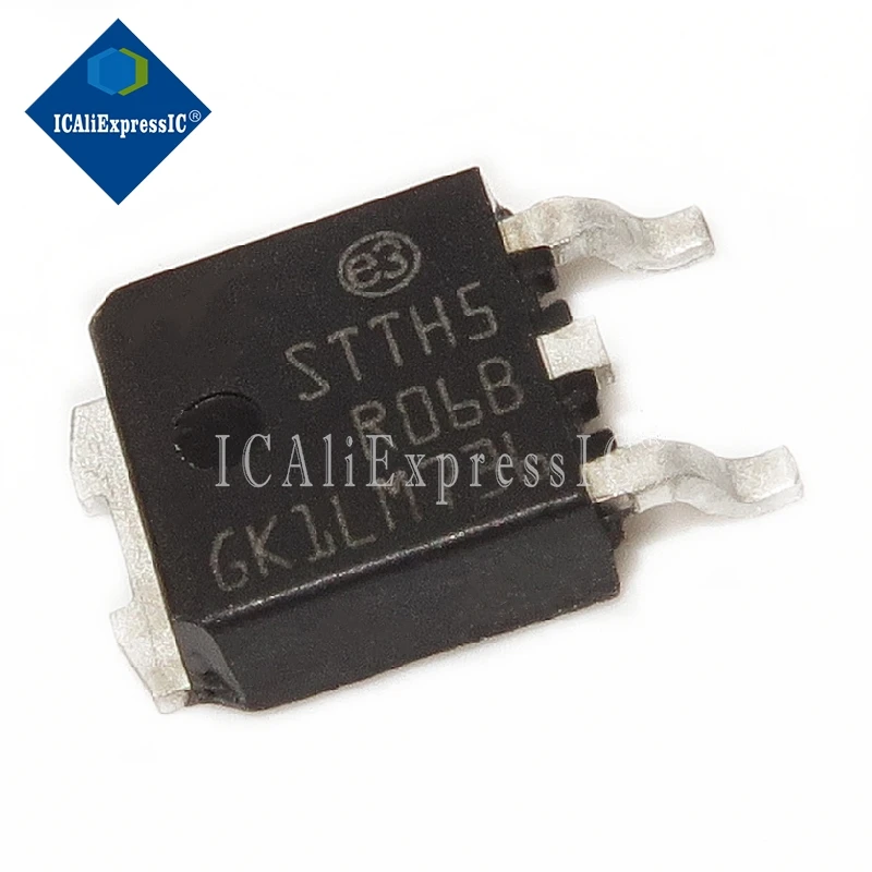 10pcs/lot STTH5R06B STTH5R06 TO-252 In Stock