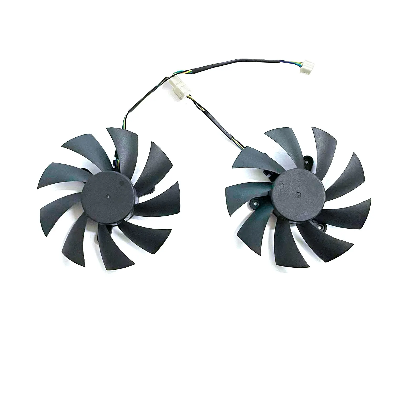 New GPU fan 4PIN 85MM RX 580 GPU fan suitable for 51RISC graphics card AMD RX 580 8G 256Bit 2048SP graphics card cooling