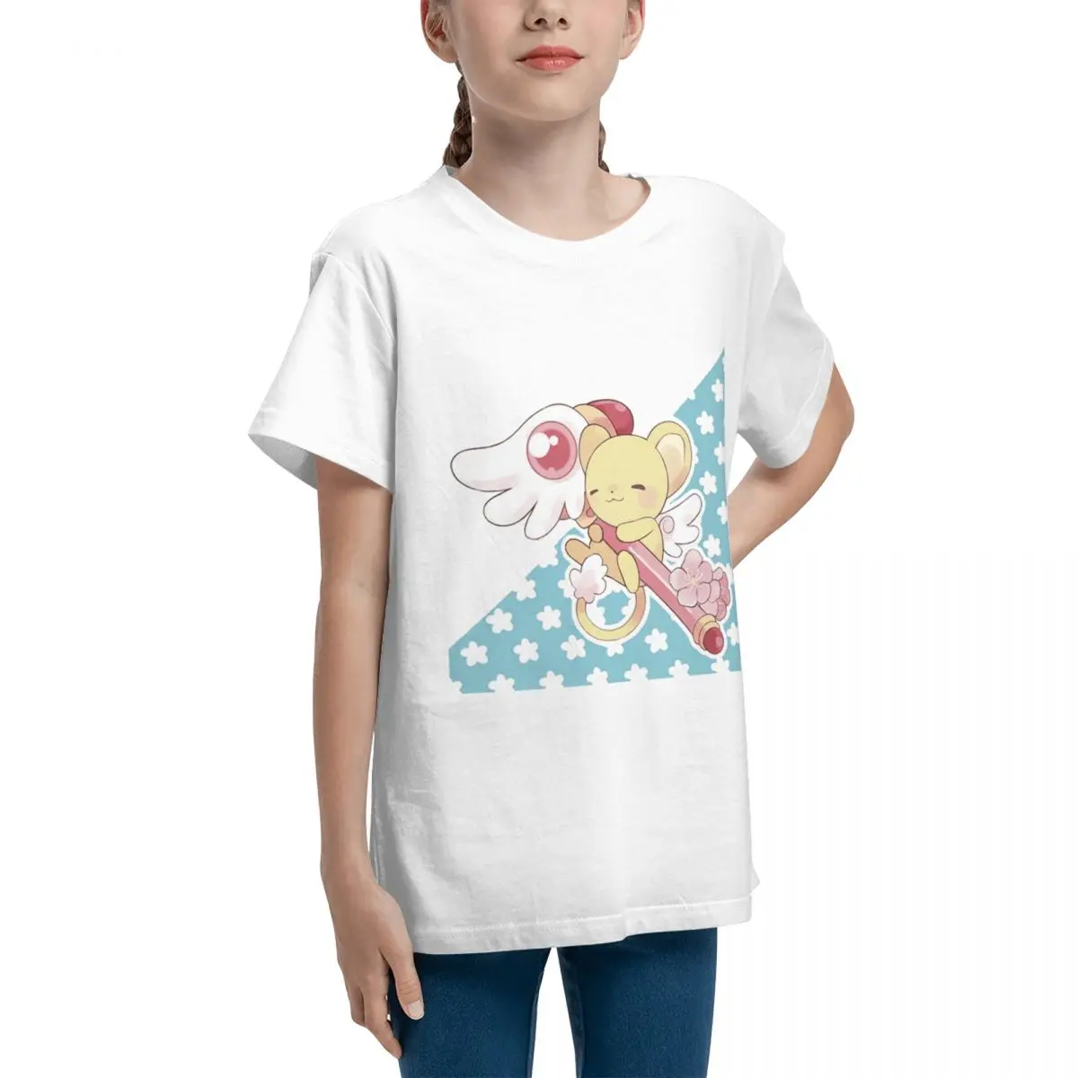 Modern Cardcaptor Sakura Kero And DreamStaff For Adolescents Basic Short Sleeve T-Shirt T-shirts Unique Vintage Fitness Geeky