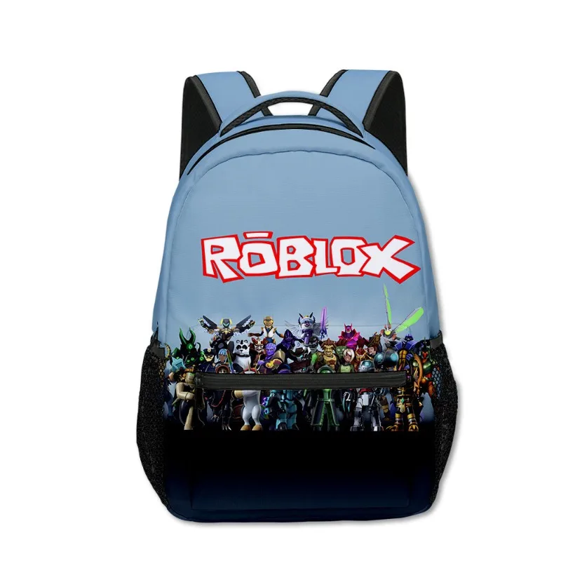 

game Roblox Cartoon Backpack Large Capacity Schoolbag Student Learning Supplies Leisure Travel Bag Start of School Season Gift