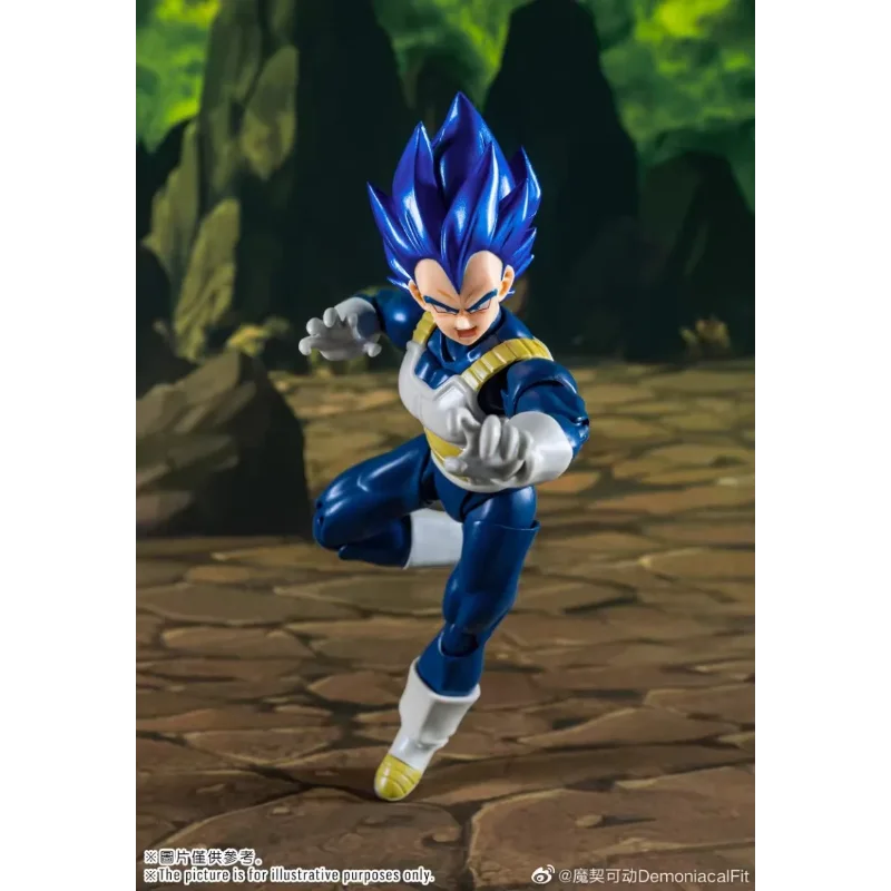 متوفر في المخزون لعبة دراغون بول DF SHF ماجيك باكت المنقولة مسحور الحصان الأزرق الداكن فيغيتا معركة البدلة 6 بوصة المنقولة عمل الشكل الهدايا