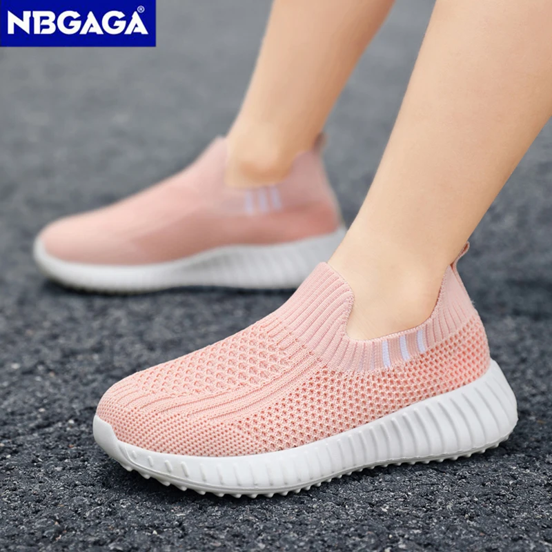 Kids Shoes Boys Running Sport Shoes Children Socks Sneakers Big Girls Breathable Mesh School Shoe Soft Sole Casual Walking Tenis