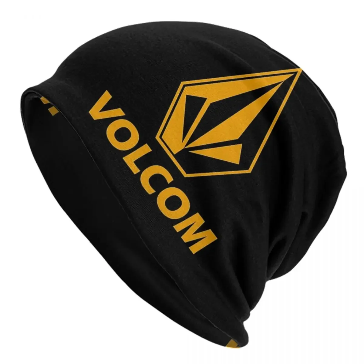 Volcoms Logo Bonnet Hats Street Knitting Hat For Women Men Warm Winter Skullies Beanies Caps