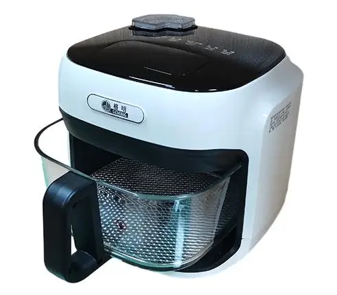 Silver Crest 8L Plastic OilFree Electric Digital Control Air Fryer for Chicken and Cooking view 2