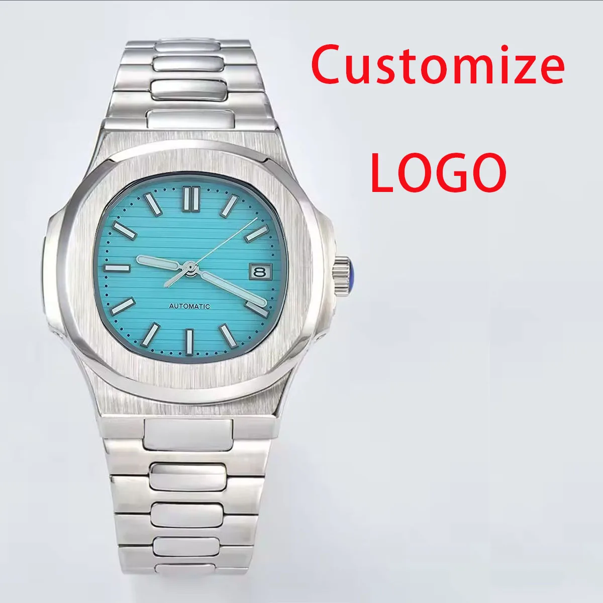 41mm Men's Watch NH series 35 Automatic Watch Mechanical Sapphire Glass Stainless Steel Waterproof Watch Customizable Logo 2