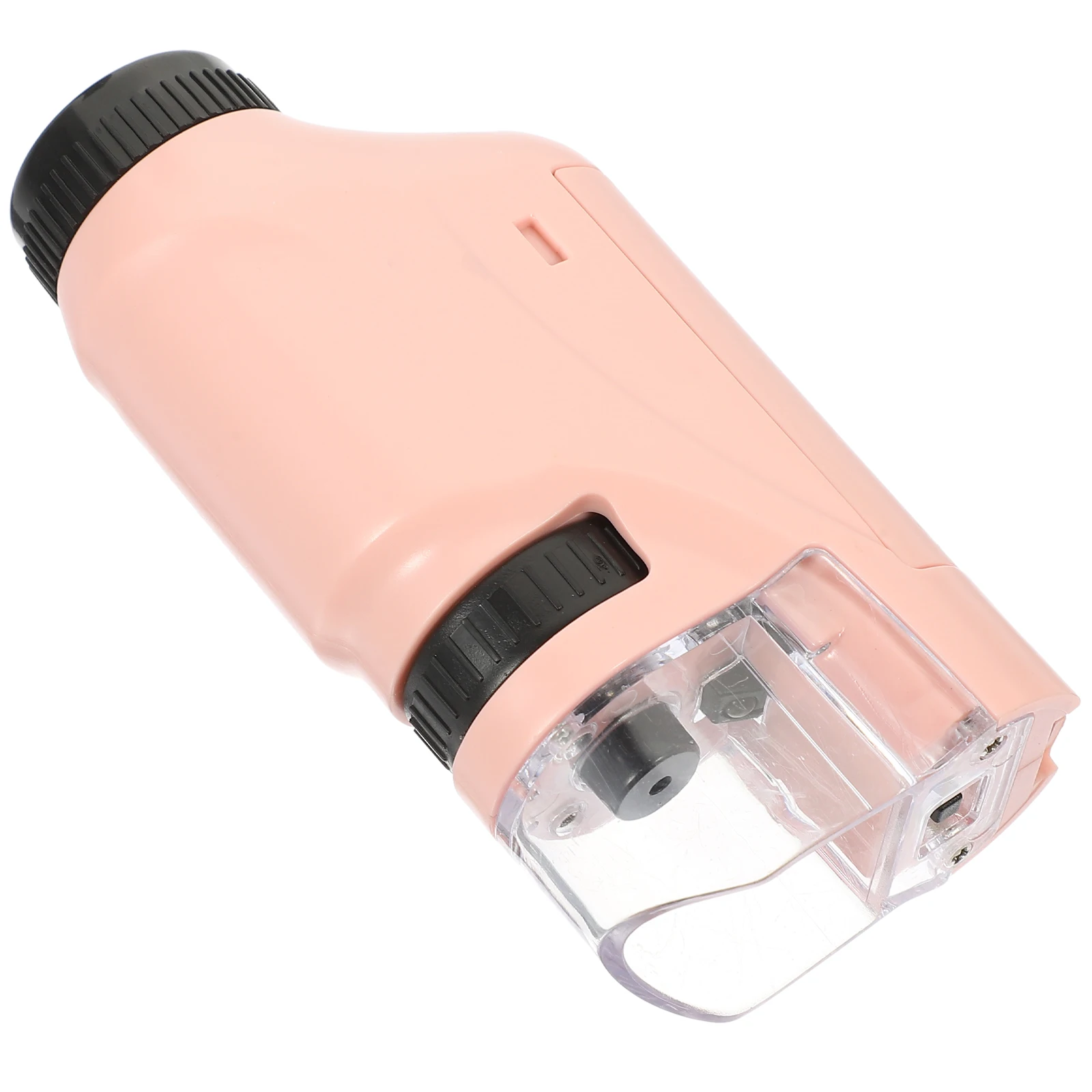 Portable Kid Microscope Monocular ABS Plastic Simple Biological Magnifier Educational Science Accessory School Chemical