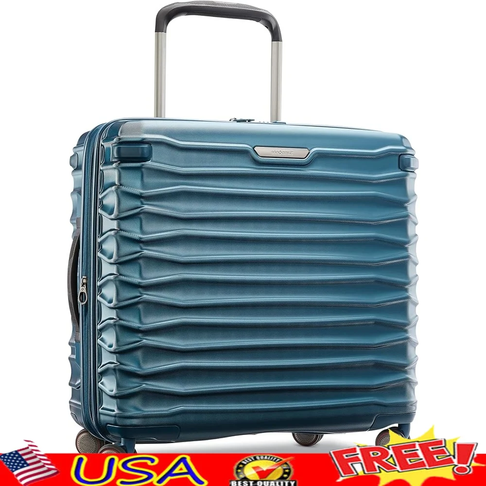 

Expandable Hardside Luggage with Double Spinner Wheels Tru-Trac GT System Ergonomic Pull Handle Durable Polycarbonate Shell