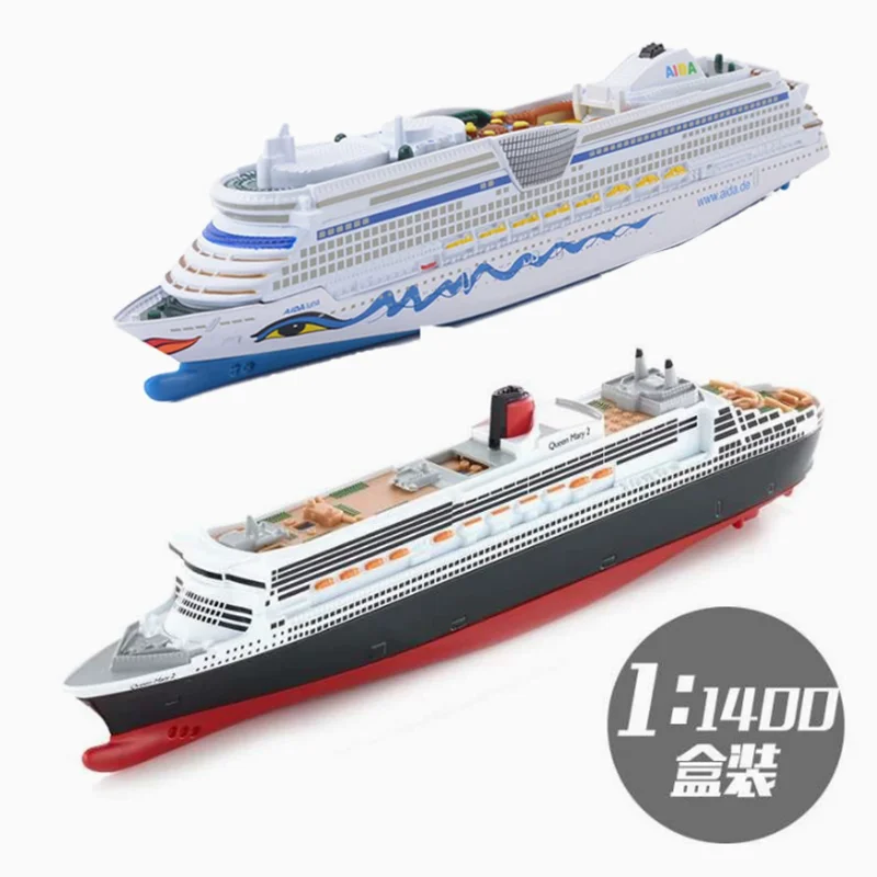 Diecast 1:1400 Scale Siku 1723/1720 Alloys & Plastics Cruise Ship Model Gifts Toys for Boys Adult Collection