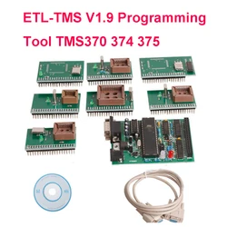 ETL-TMS V1.9 TMS370 374 375 Programming Tool EEPROM Programmer With Board Processor Adapters High Quality Easy to Use Hot Sales