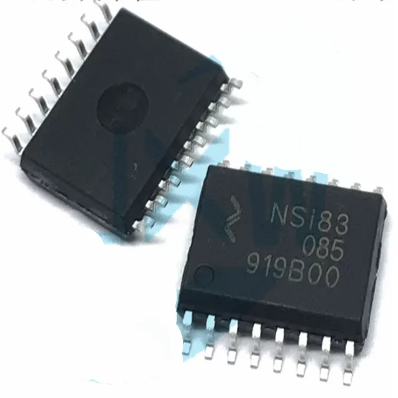 5PCS-20PCS NSI83085 NSI83085A-DSWR NSI83085E-DSWR  SOW16 High-reliability isolated half-duplex RS-485 transceiver