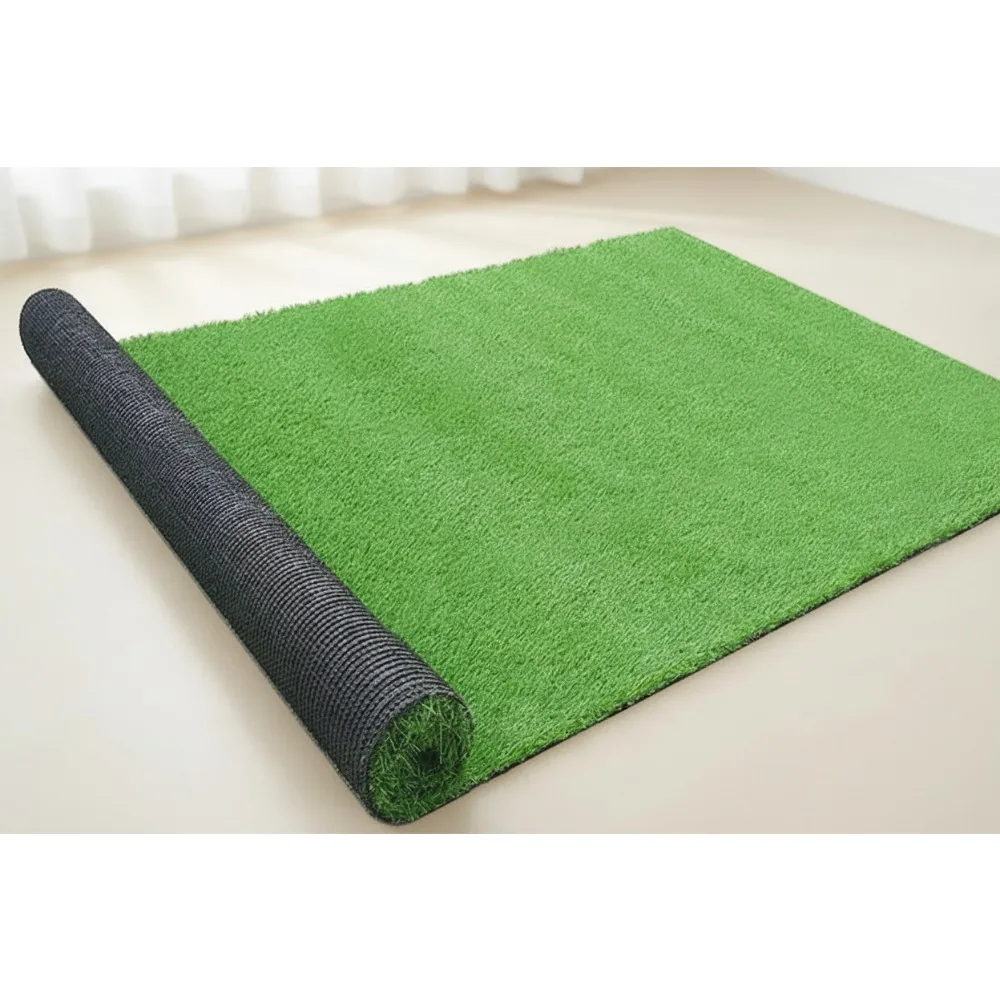 

Realistic Artificial Turf Grass 5x8 FT, Pet-Friendly Indoor Outdoor Lawn with Drainage Holes