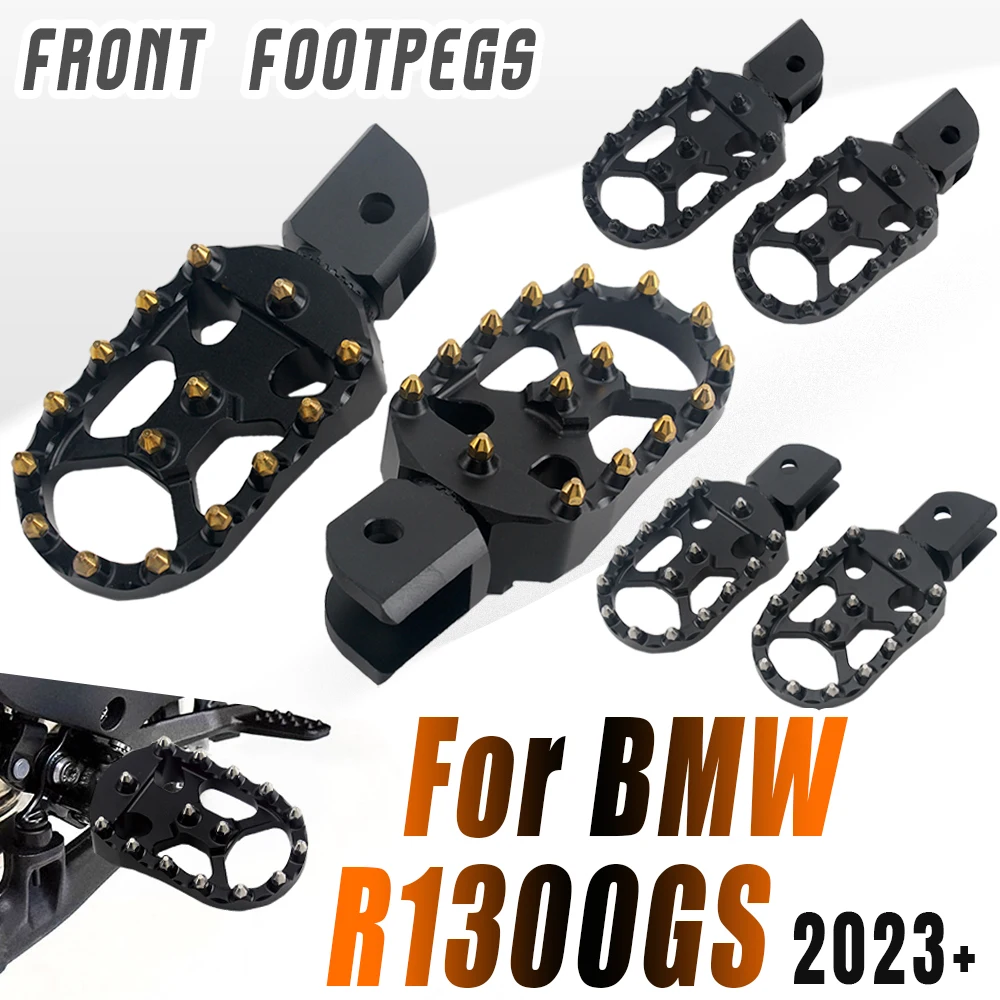 

For BMW R1300GS Accessories Front Adjustable Footrests Footpegs R 1300 GS r1300gs R1300 GS Motorcycle Foot pegs 2023 2024 2025