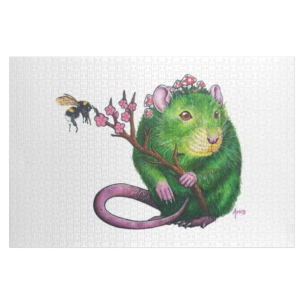 

Full of Life' Druid Rat Jigsaw Puzzle Custom Gifts Baby Toy Personalized Kids Gifts Puzzle