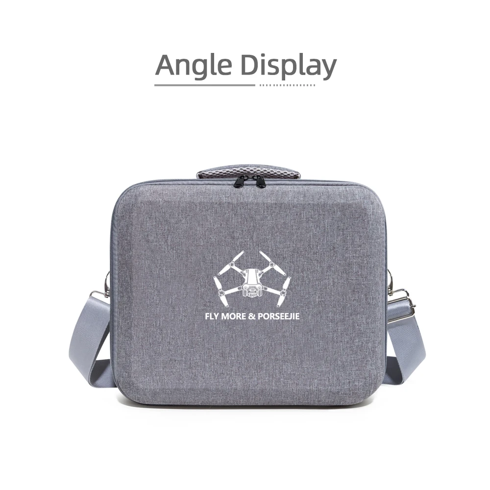 Tragetasche für DJI Air 3S/Air3, Aufbewahrungsbox, tragbare Reise-Umhängetasche, PU-Handtasche für DJI Mavic Air 3S Drohnenzubehör – Detail 11