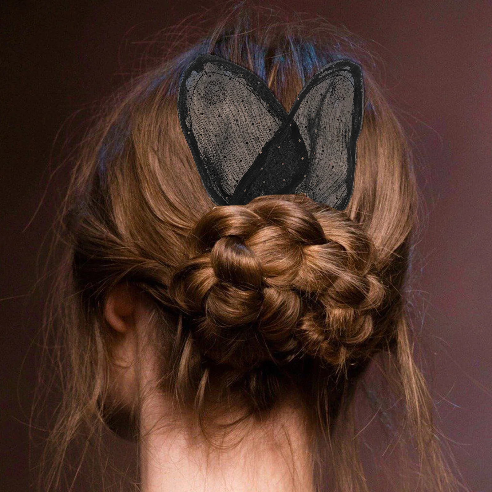 

2Pcs Hair Bun Makers Elegant Lazy Curler Hair Styling Tools for Women Daily Party Yoga Accessories French Hairstyle Bun Maker