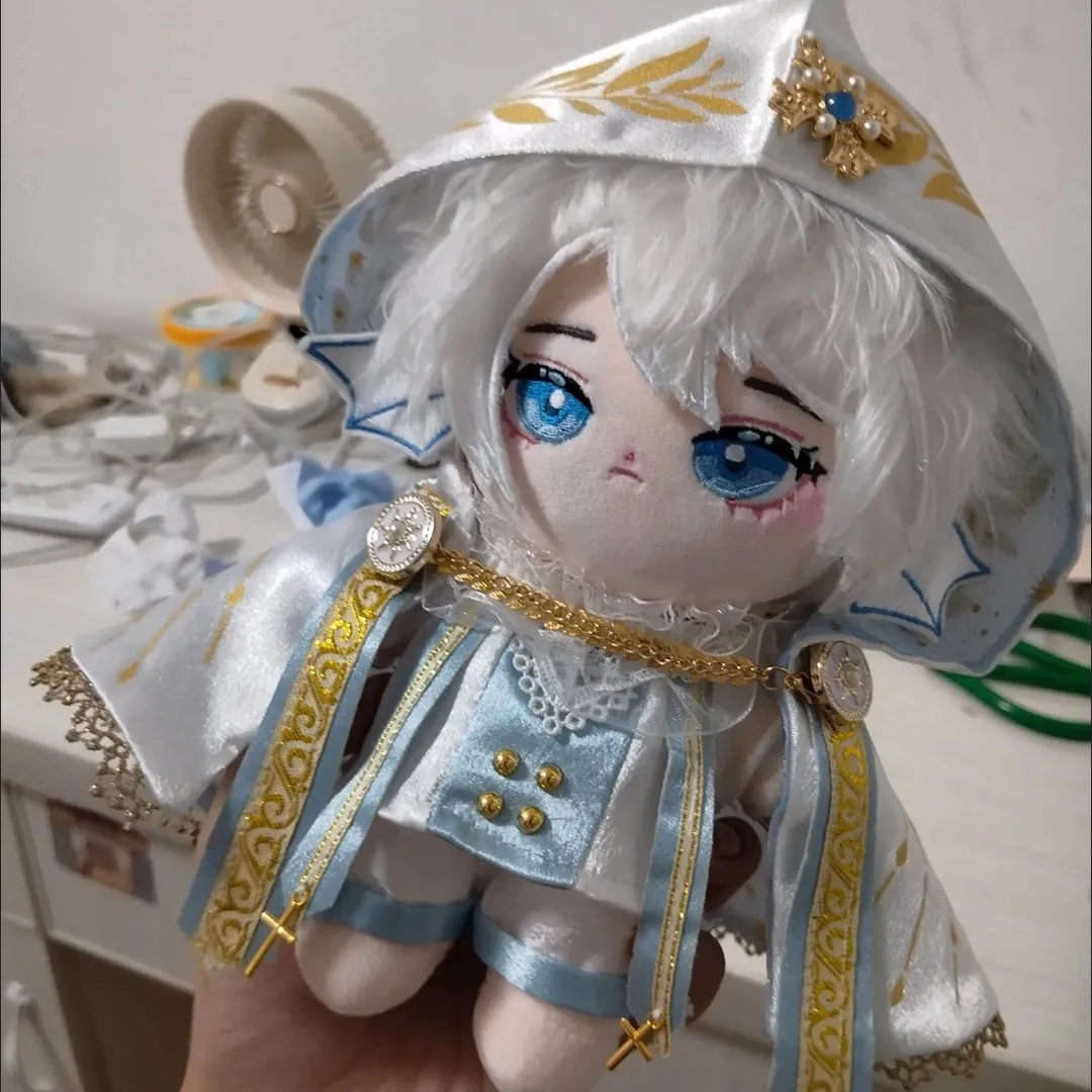 20cm Wizard Style Cotton Doll Clothes Handmade Magic Outfit Cute Plush Toy Costume for 20cm Dolls