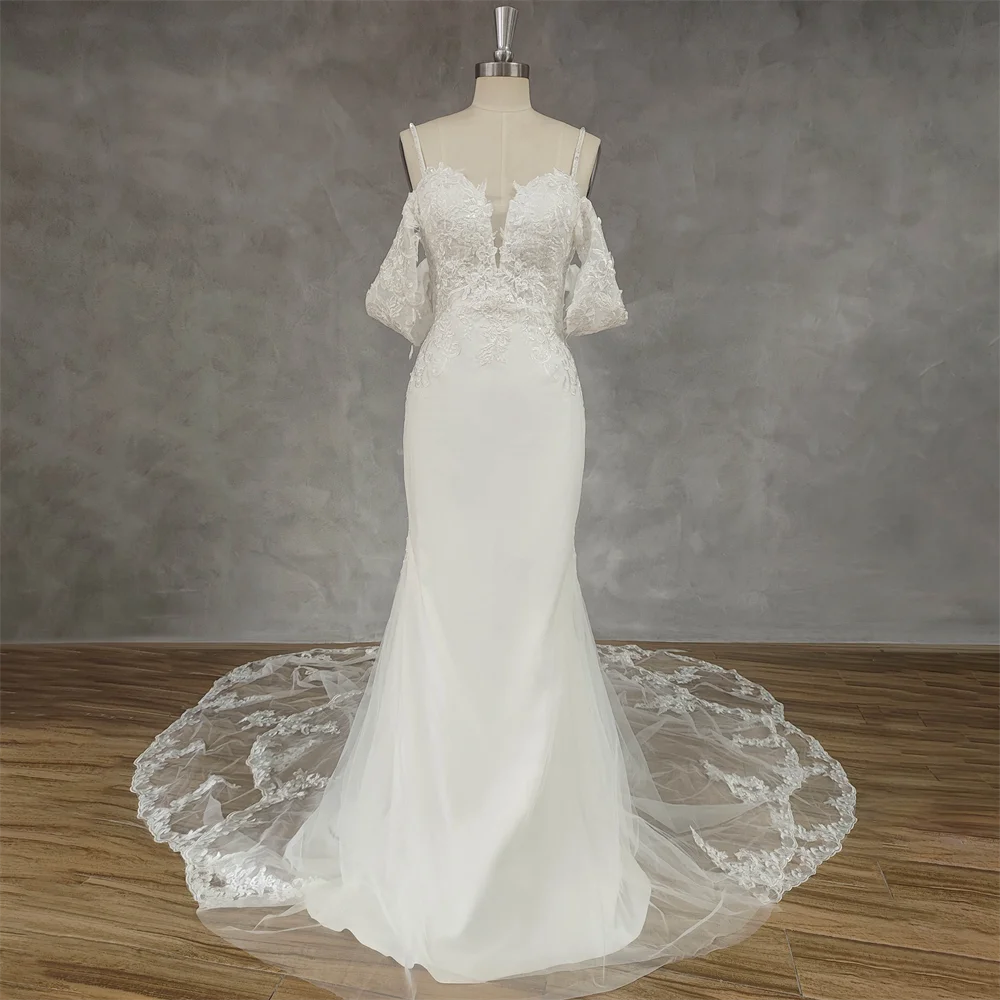 

Свадебное платье DREAM на заказ, кружевное, с возможностью индивидуальной настройки, ссылка для заказа