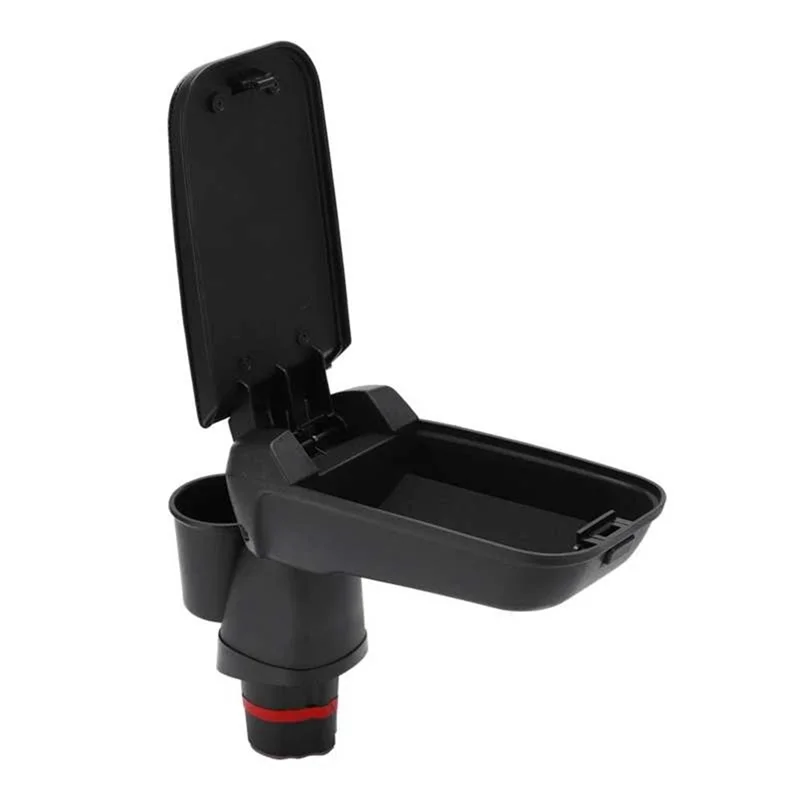 

Car Arm Central Armrest Storage Box With Water Cup Holder For Mercedes Smart Fortwo Forfour 453 2015-2019-A67F
