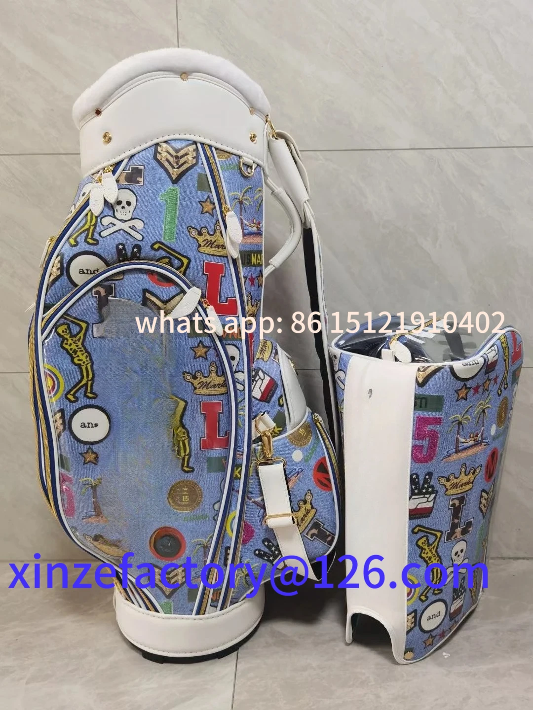 

Be suitable for Faionable Golf Bag Set nut Tree Pattern Mark Ball Bag Clothing Bag StandByoea Brand Sport Fitn Fans