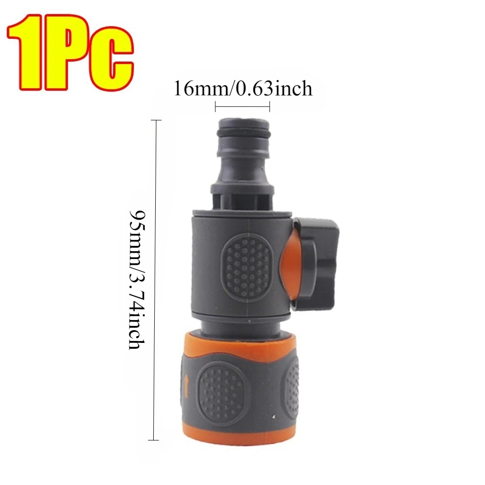 1-9 Stuks Tuinslang Snelkoppeling 16mm Tuinslang Afsluiter Schakelaar Snelkoppeling Tepel Irrigatie Slang Stop Water