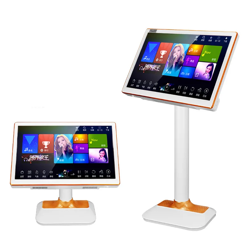 ZJZ 19.5 بوصة المهنية الأسرة KTV كاريوكي أغنية نظام الكاريوكي آلة مشغل فيديو الحفلات #1