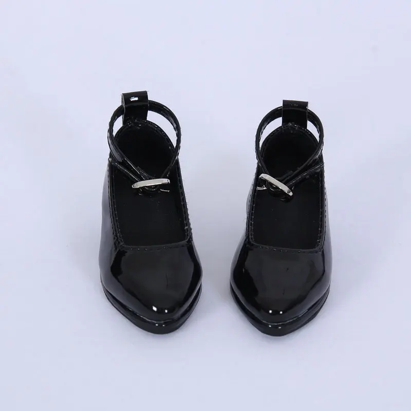 1/3 Bjd Dollfie Shoes Handmade 7.8cm * 3.5cm Girl Toy Princess Fashion Button High Heel Leather Shoes For Dk Luts IP Female Doll