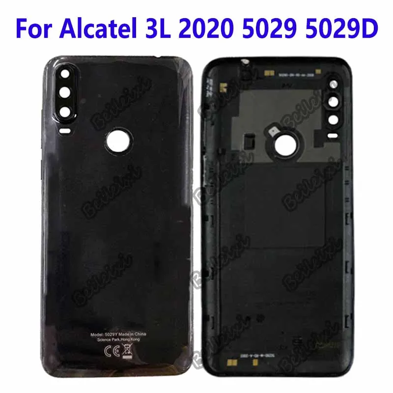 

For Alcatel 3L 2020 5029 5029D 5029U 5029Y Back Battery Cover Rear Door Housing Case Replacement Battery Cover