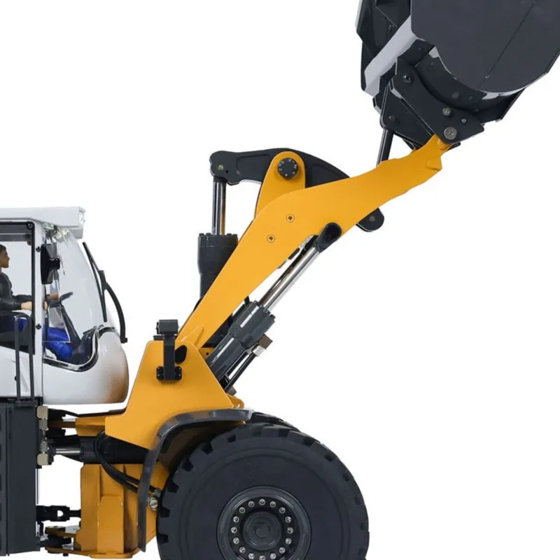

RTR XDRC 580 Upgraded 1/14 RC Hydraulic Metal Loader FlySky ST8 Engineering Vehicles with Smoke Unit Lights Sound Toy THZH1801
