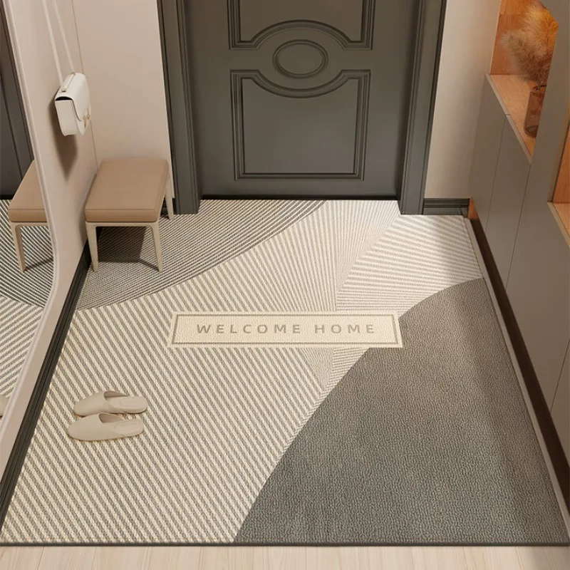 

Door mats can be cut, high-end entrance porch mats are non-slip
