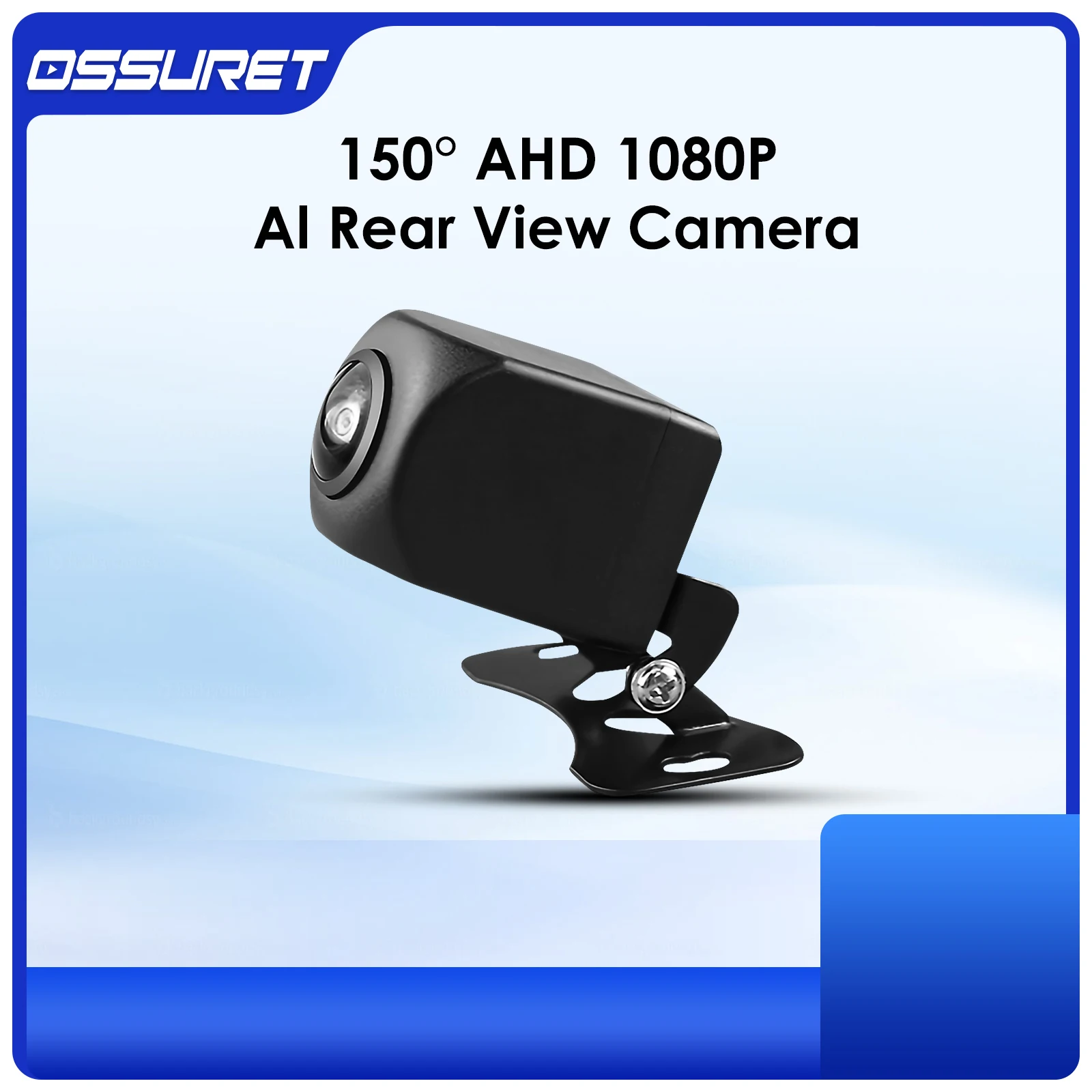 Ossuret 140°150°170°AHD 720P 1080P Parking Reverse Camera Packing Assistance Night Vision Auto Universal Car Rear View Camera