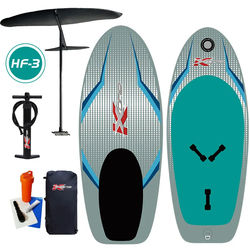 SUP-Planche d'aile gonflable hydroptère, carbone avec aile à vent