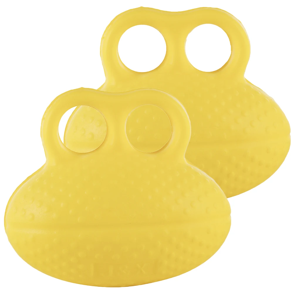 2 قطعة كرات قوة قبضة اليد PU معدات تدريب الأصابع المتينة لتخفيف الضغط وتخفيف التوتر وإعادة التأهيل #6