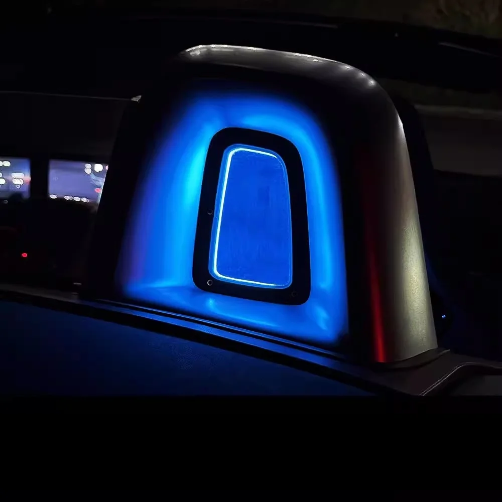 LED Wind Deflector with lamp for MG Cyberster 1st 2nd 2024 Modified Rear wind spoiler left and right  Windshield