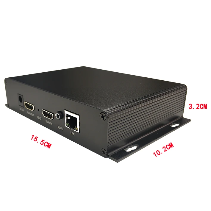 NDI HX SRT HLS Streaming Video H.265 HEVC H.264   Encoder With Loopout Facebook Youtube