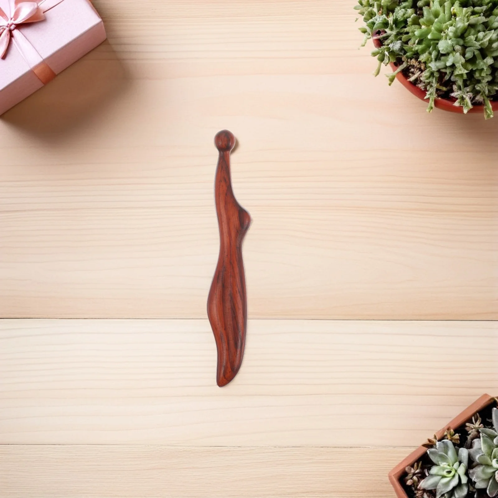 

Massage Acupoint Stick Bamboo Wood Therapy Tool for Pain Relief Muscle Relaxation Neck Shoulder Back Body Care