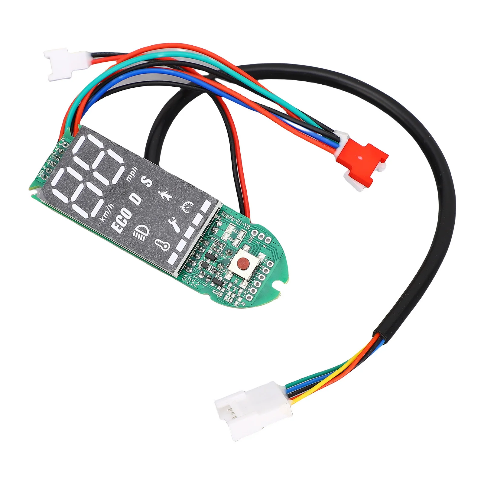 Electric Scooter Parts Electric Scooter Dashboard Circuit Board PCB Clear Display Bluetooth for 8.5-10in Electric Scooter