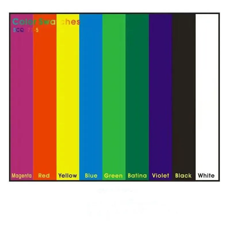 Color reproduction 24 color card 6 gray level color test card primary reproduction, can be customized