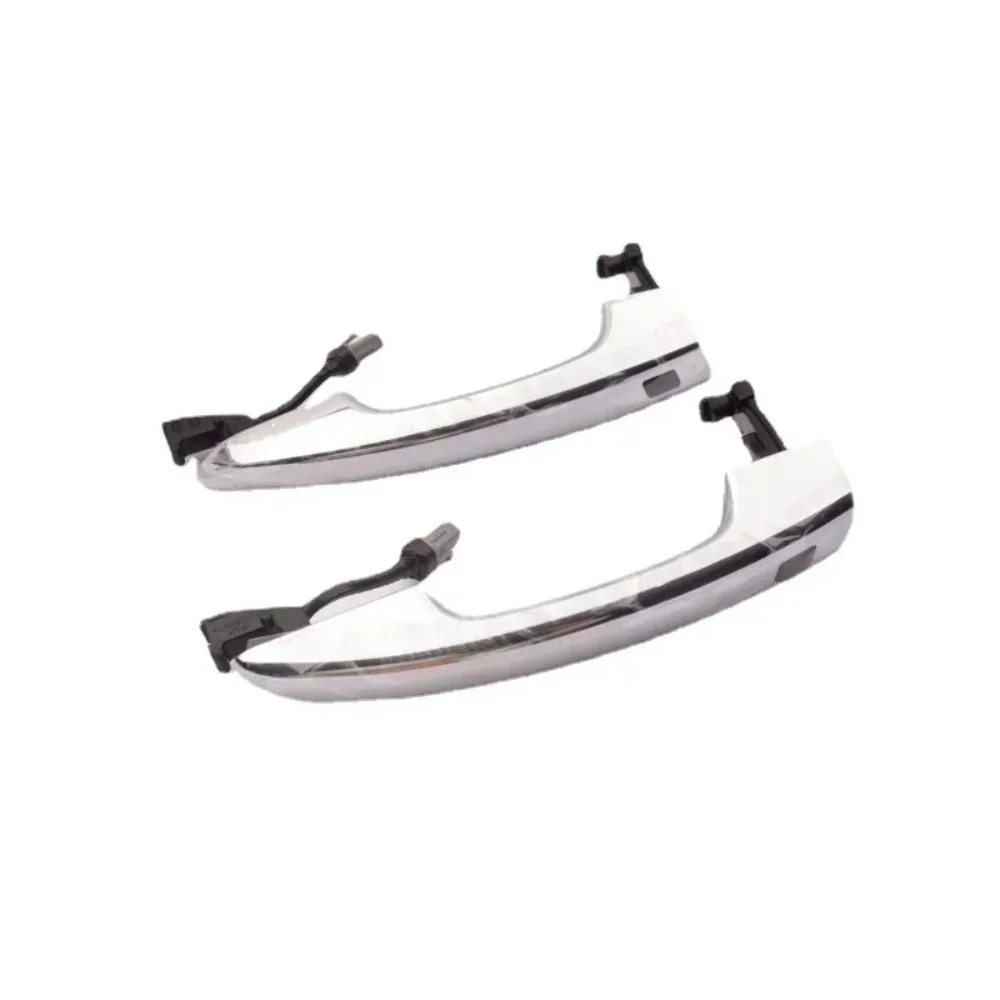 

82651-C1110 82661-C1110 Оригинальная передняя внешняя ручка двери, хромированный вход без ключа с кнопкой для Hyundai Sonata 2015-2018