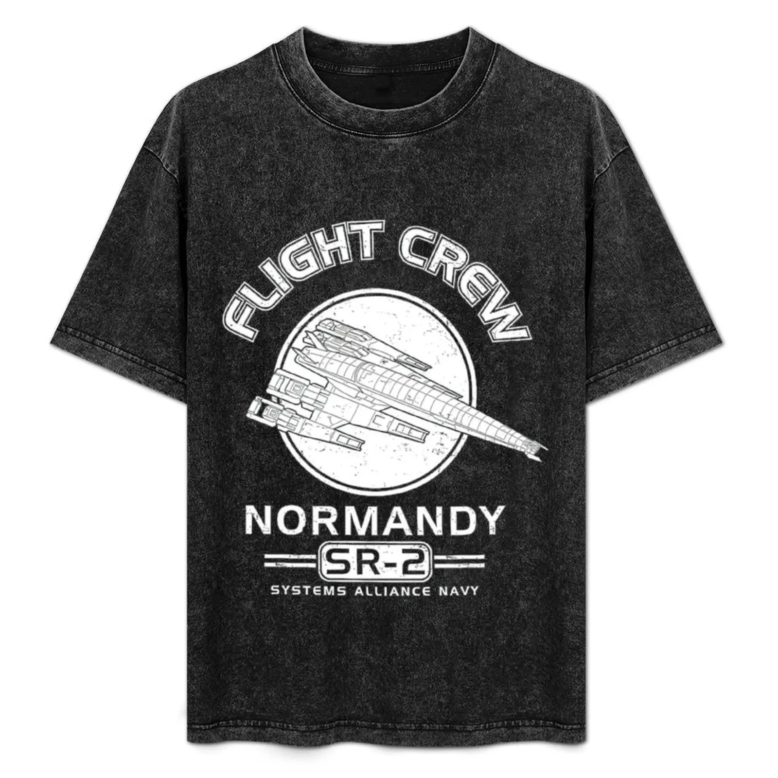 Mass Effect T-Shirt Classic Print Short Sleeve Shirt