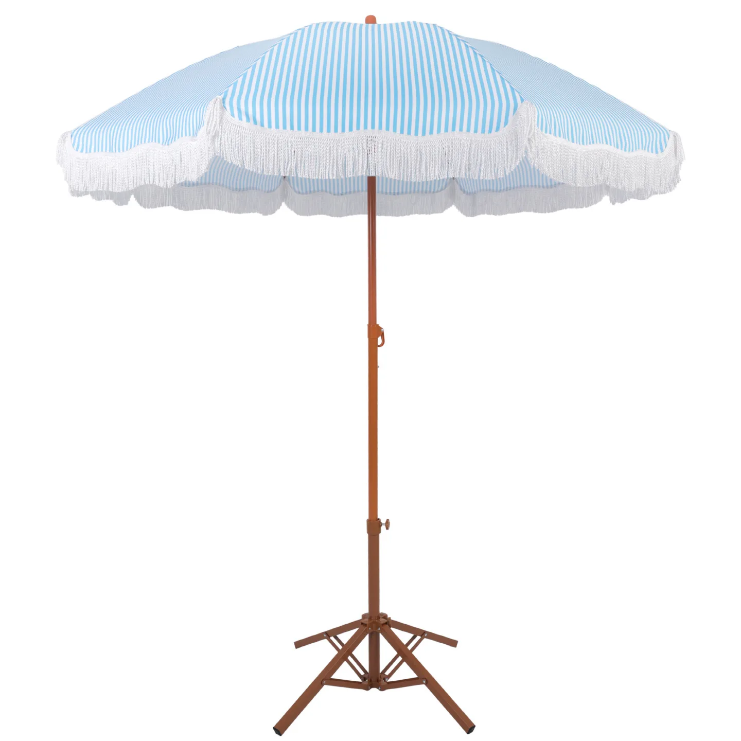 

Пляжный зонт с бахромой для отдыха на море, защиты от солнца у бассейна, террасы или патио