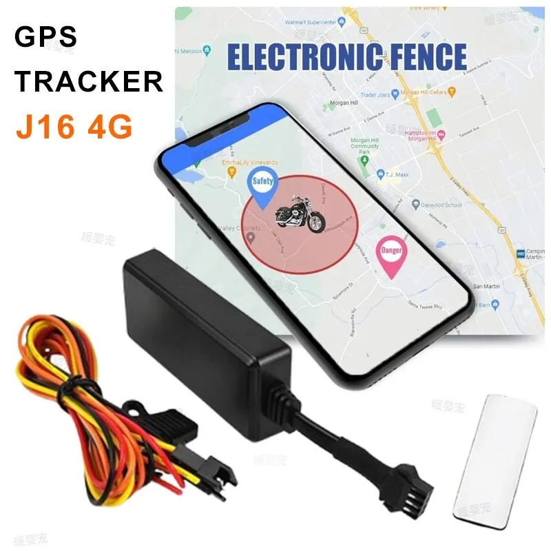 Vehicle Anti-theft Tracking Locator J16 4G CAT1 GPS Tracker Real Time Positioning Device Suitable Car Motorcycle And Buses Use - view 2