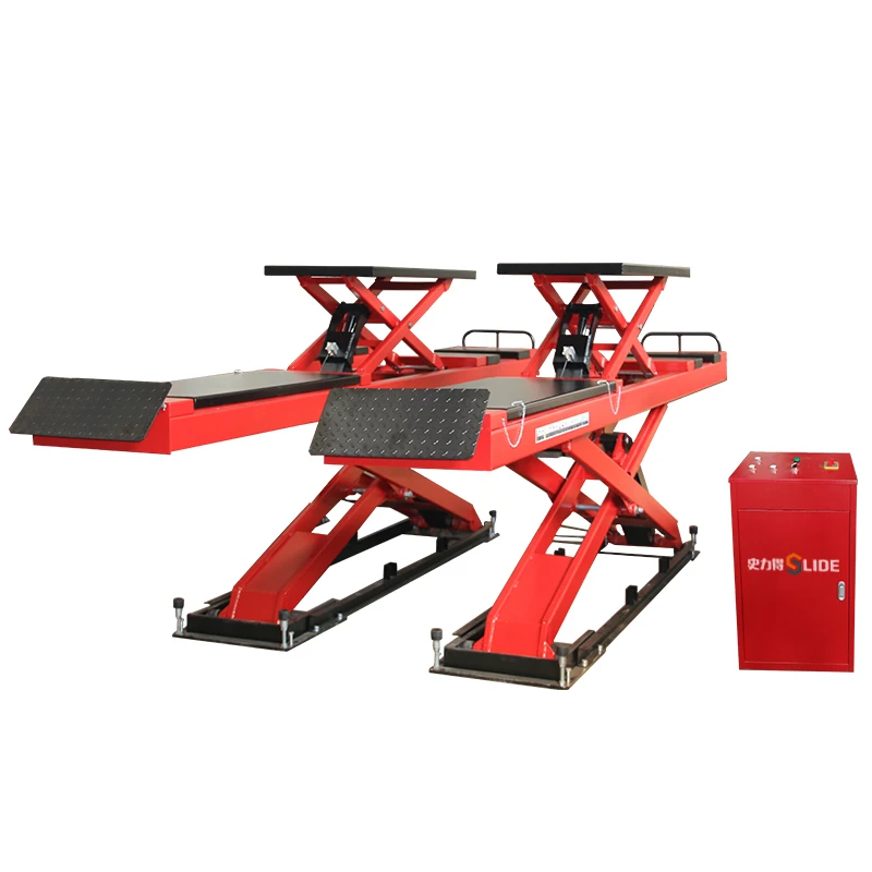 car lift for sale wheel aligner Cheap Price Automotive Scissor Lift Car Hoist Bridge 220v