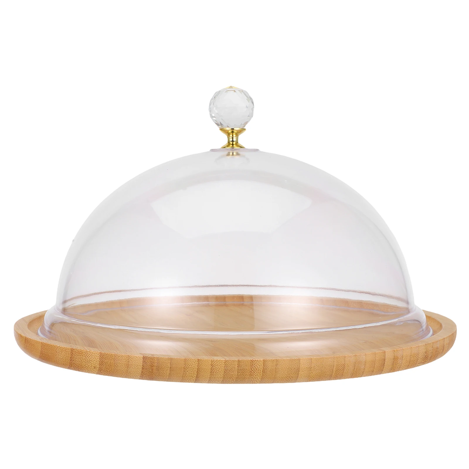 

Clear Cake Stand Dome Cover Acrylic Transparent Food Display Desserts Pastries Cheese Tall Lid Baking Kitchen Dinning Room