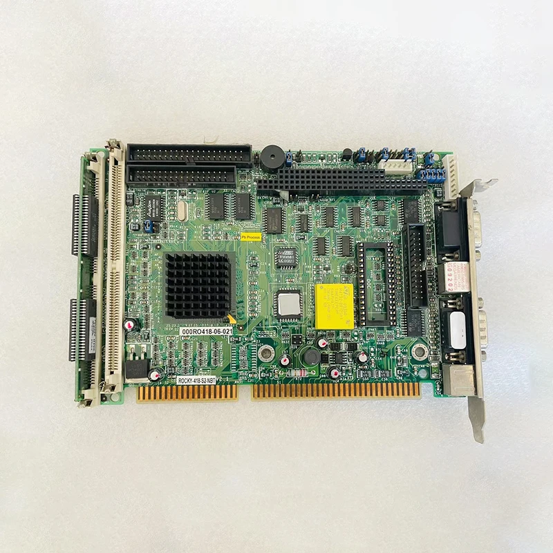 Placa de CPU de controle industrial de meio comprimento com ROCKY-418-S2-NBT V2.1